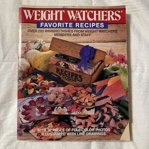 Vintage Weight Watchers Favorite Recipes Quick Start Plus Program Cookbook